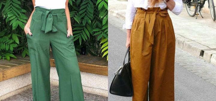 celana kulot high waisted