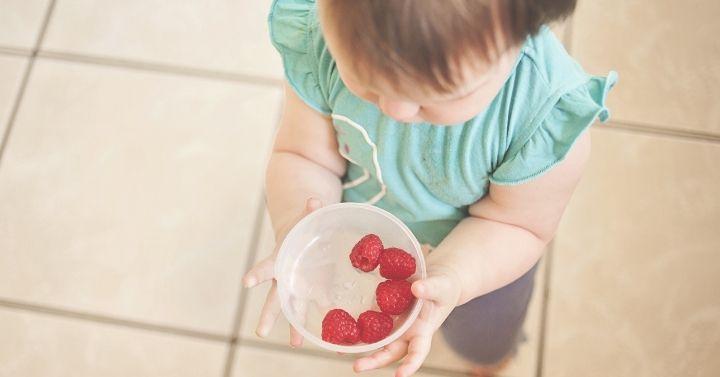 perhatikan porsi makan bayi