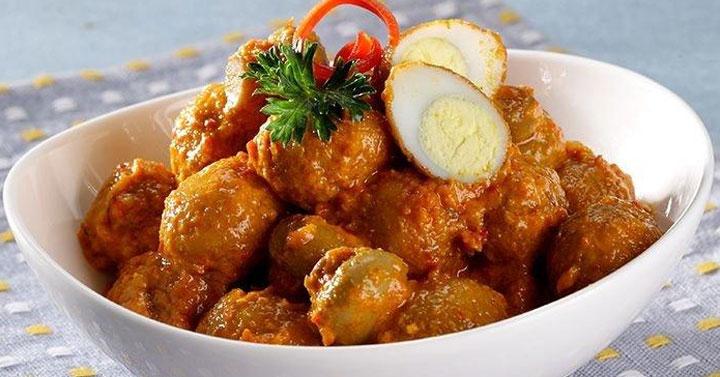 rendang telur