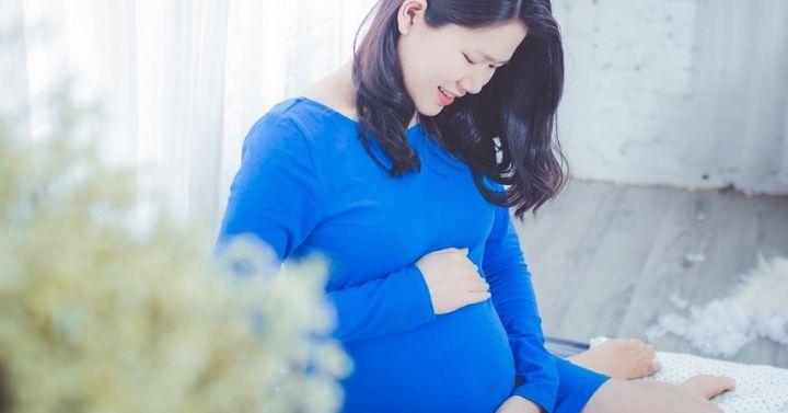 bentuk perut ibu hamil 7 bulan
