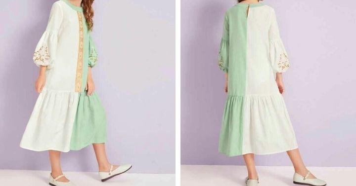 baju gamis anak perempuan